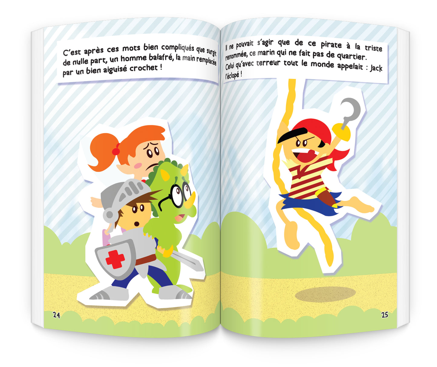 Le Petit Chevalier Barnabé, la quête des friandises bien méritées.