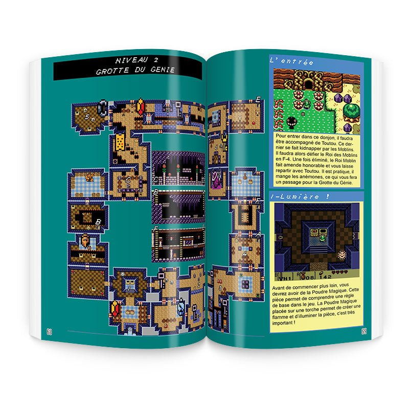 Guide Zelda Link's Awakening DX - Soluce complète donjon couleur