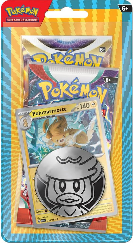 Pokémon - Pack Promo 2 boosters (Booster Stars étincellantes + écarlate et Violet) +1 Carte Promo