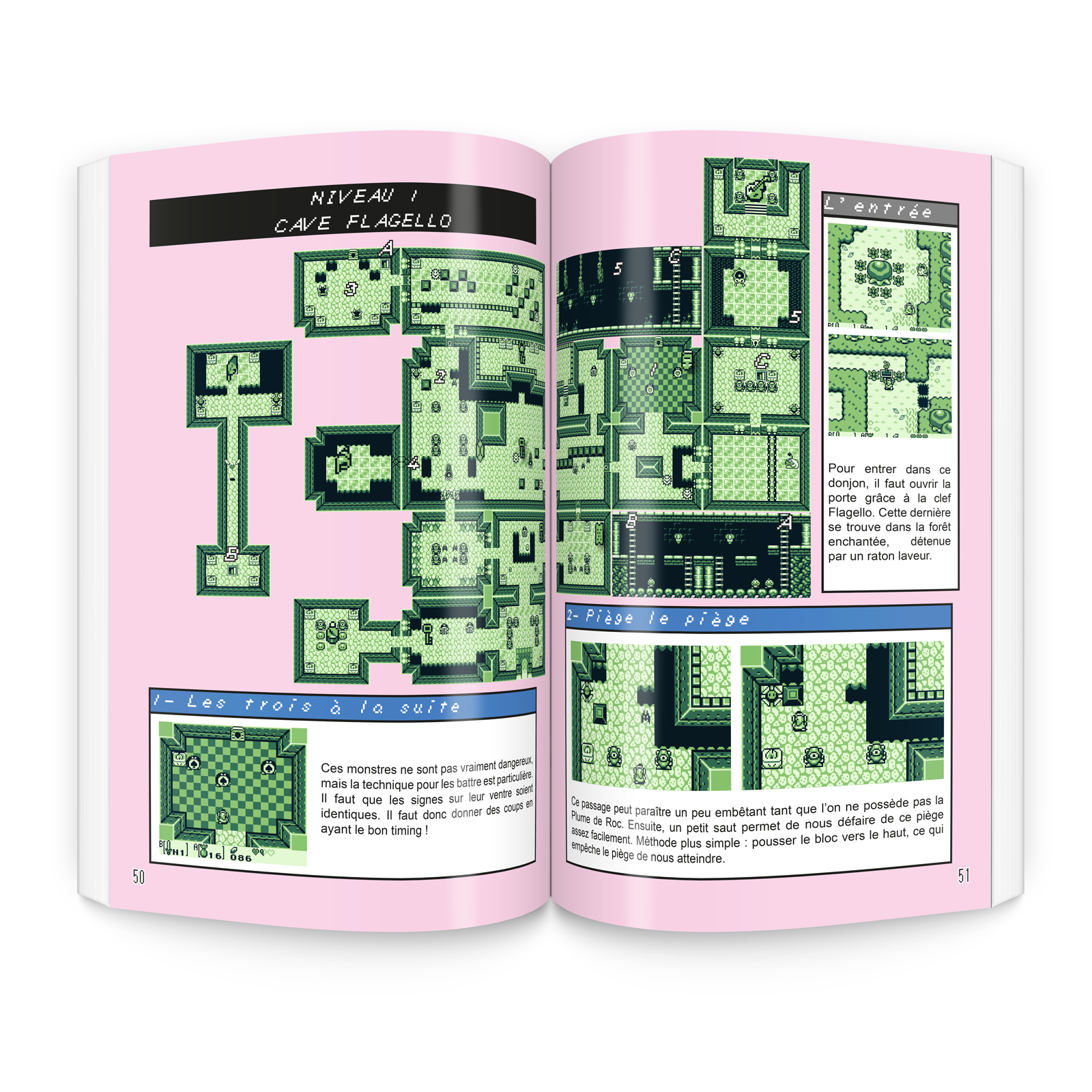 Guide Zelda Link's Awakening GB - Soluce complète des donjons