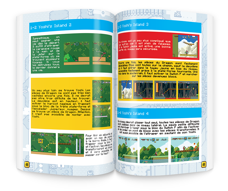 Super Mario World Guide.pdf Guide Super Mario World Complet Français - Soluce Super Nintendo SNES ...